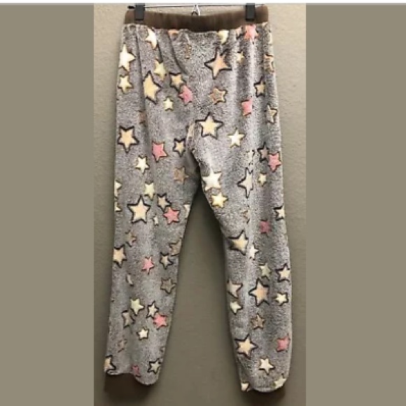 easel Pants & Jumpsuits Womens Easel Soft Star Print Fleece Joggers